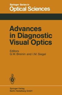 Book Cover for Advances in Diagnostic Visual Optics by G M Breinin, I M Siegel