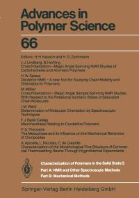 Book Cover for Characterization of Polymers in the Solid State I by HH Kausch, A Apicella, HG Zachmann, FJ BaltaCalleja, Cde Cataldis, B Hortling, JJ Lindberg, M Möller, L Nicolais, HW Spiess, PS Theocaris, Ian M Ward