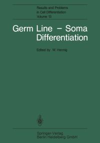 Book Cover for Germ Line — Soma Differentiation by W Hennig