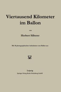 Book Cover for Viertausend Kilometer Im Ballon by Herbert Silberer
