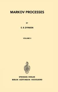 Book Cover for Markov Processes by E B Dynkin