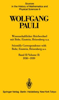 Book Cover for Wissenschaftlicher Briefwechsel Mit Bohr, Einstein, Heisenberg U.a. Band II by Wolfgang Pauli