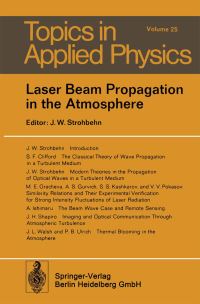 Book Cover for Laser Beam Propagation in the Atmosphere by J W Strohbehn