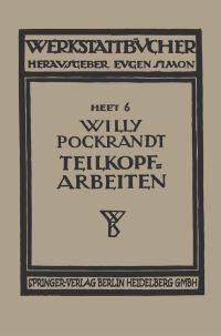 Book Cover for Teilkopfarbeiten by Willy Pockrandt