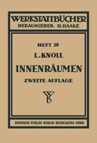 Book Cover for Innenräumen by Leonhard Knoll
