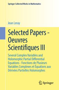 Book Cover for Selected Papers - Oeuvres Scientifiques III by Jean Leray