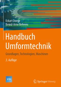 Book Cover for Handbuch Umformtechnik by Eckart Doege, BerndArno Behrens