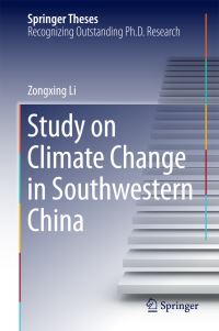Book Cover for Study on Climate Change in Southwestern China by Zongxing Li