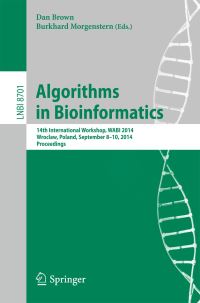 Book Cover for Algorithms in Bioinformatics by WABI Workshop