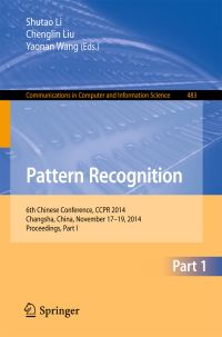Book Cover for Pattern Recognition by Chinese Conference on Pattern Recognition