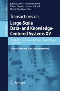 Book Cover for Transactions on Large-Scale Data- And Knowledge-Centered Systems XV by ADBIS Conference