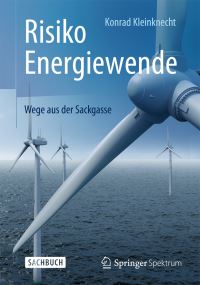Book Cover for Risiko Energiewende by Konrad Kleinknecht
