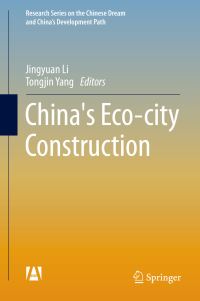 Book Cover for China's Eco-City Construction by Jingyuan Li, Tongjin Yang