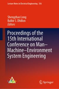 Book Cover for Proceedings of the 15th International Conference on Man-Machine-Environment System Engineering by International Conference on ManMachineEnvironment System Engineering