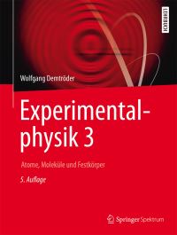 Book Cover for Experimentalphysik 3 by Wolfgang Demtröder