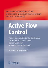 Book Cover for Active Flow Control by Rudibert King