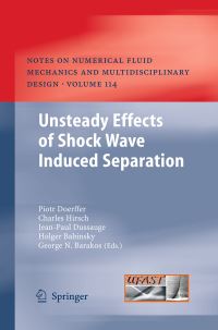 Book Cover for Unsteady Effects of Shock Wave Induced Separation by Piotr Doerffer, Charles Hirsch, JeanPaul Dussauge, Holger Babinsky, George N Barakos
