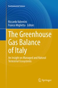 Book Cover for The Greenhouse Gas Balance of Italy Environmental Science by Riccardo Valentini, Franco Miglietta