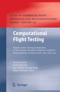 Book Cover for Computational Flight Testing by Norbert Kroll, Rolf Radespiel, Jan Willem van der Burg, Kaare Sorensen
