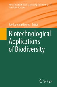 Book Cover for Biotechnological Applications of Biodiversity by Joydeep Mukherjee