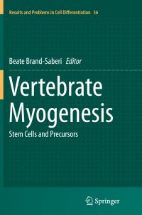 Book Cover for Vertebrate Myogenesis by Beate BrandSaberi