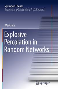 Book Cover for Explosive Percolation in Random Networks by Wei Chen