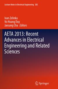 Book Cover for AETA 2013 by Ivan Zelinka, Vo Hoang Duy, Jaesang Cha
