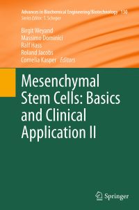 Book Cover for Mesenchymal Stem Cells - Basics and Clinical Application II by Birgit Weyand, Massimo Dominici, Ralf Hass, Roland Jacobs, Cornelia Kasper