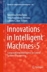 Book Cover for Innovations in Intelligent Machines-5 by Valentina Emilia Balas, Petia KoprinkovaHristova, Lakhmi C Jain