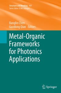 Book Cover for Metal-Organic Frameworks for Photonics Applications by Banglin Chen, Guodong Qian