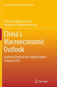 Book Cover for China's Macroeconomic Outlook by CMR of Xiamen University
