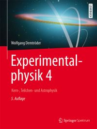 Book Cover for Experimentalphysik 4 by Wolfgang Demtröder