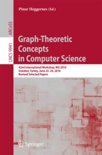 Book Cover for Graph-Theoretic Concepts in Computer Science by International Workshop WG