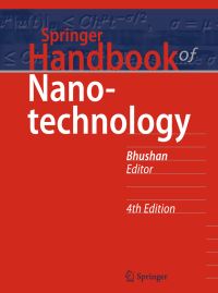 Book Cover for Springer Handbook of Nanotechnology by Bharat Bhushan