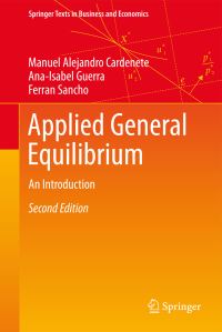 Book Cover for Applied General Equilibrium by M Alejandro Cardenete, AnaIsabel Guerra, Ferran Sancho
