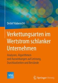 Book Cover for Verkettungsarten Im Wertstrom Schlanker Unternehmen by Detlef Habenicht