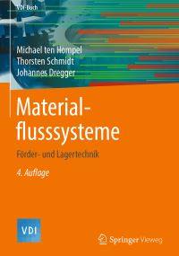 Book Cover for Materialflusssysteme by Michael ten Hompel, Thorsten Schmidt, Johannes Dregger