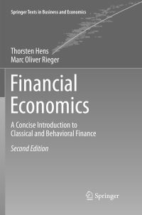 Book Cover for Financial Economics by Thorsten Hens, Marc Oliver Rieger