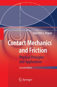 Book Cover for Contact Mechanics and Friction by Valentin L Popov