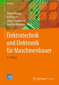 Book Cover for Elektrotechnik Und Elektronik Für Maschinenbauer by Ekbert Hering, Rolf Martin, Jürgen Gutekunst, Joachim Kempkes, Klaus Bressler