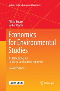 Book Cover for Economics for Environmental Studies by Alfred Endres, Volker Radke
