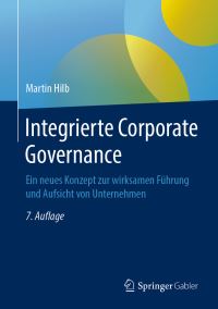 Book Cover for Integrierte Corporate Governance by Martin Hilb