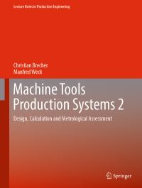 Book Cover for Machine Tools Production Systems 2 by Christian Brecher, Manfred Weck