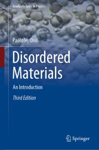 Book Cover for Disordered Materials by Paolo M Ossi