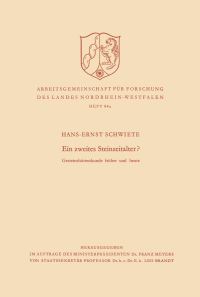 Book Cover for Ein Zweites Steinzeitalter? by HansErnst Schwiete