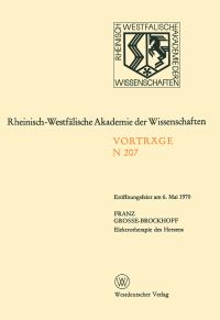 Book Cover for Elektrotherapie Des Herzens by Franz GrosseBrockhoff