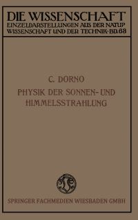 Book Cover for Physik Der Sonnen- Und Himmelsstrahlung by Carl W Dorno