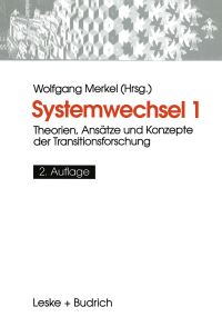 Book Cover for Systemwechsel 1 by Wolfgang Merkel