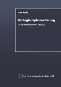 Book Cover for Strategieimplementierung by Uwe Kolks