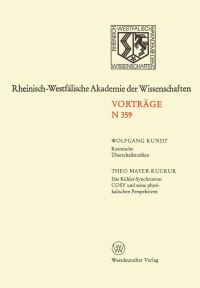 Book Cover for Kosmische Überschallstrahlen. Das Kühler-Synchrotron COSY Und Seine Physikalischen Perspektiven by Wolfgang Kundt